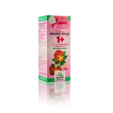 Beta glucan Detský sirup 1 + s príchuťou lesnej jahody